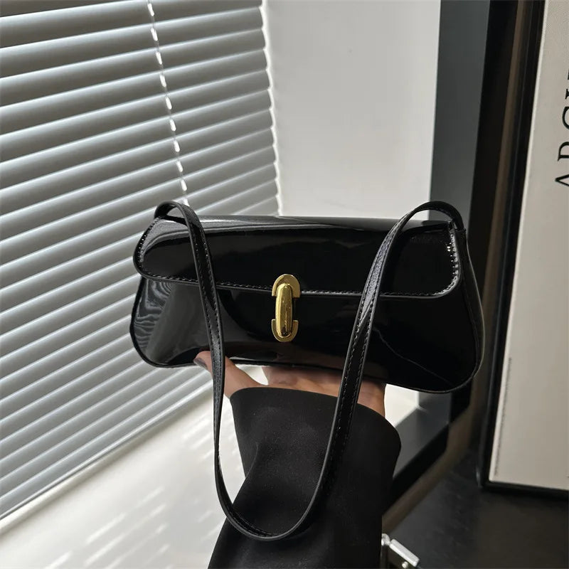 Bolsa Nina NOIR — Casual elegante para uso diário