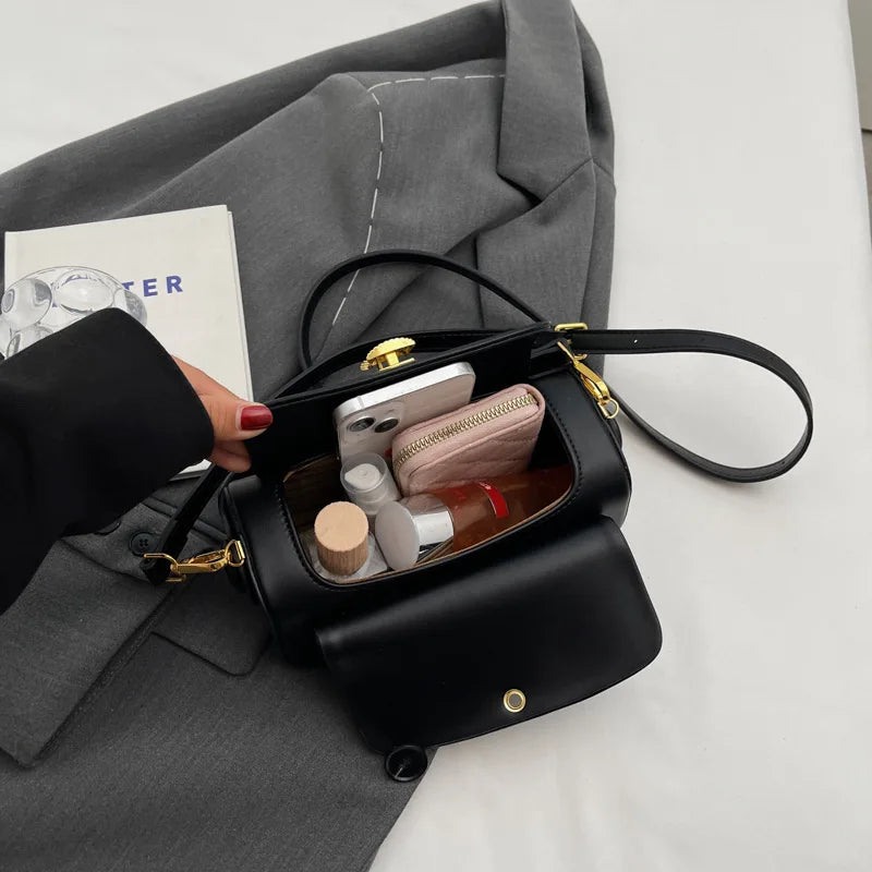 Bolsa Iris NOIR — Alça longa com conforto e estilo