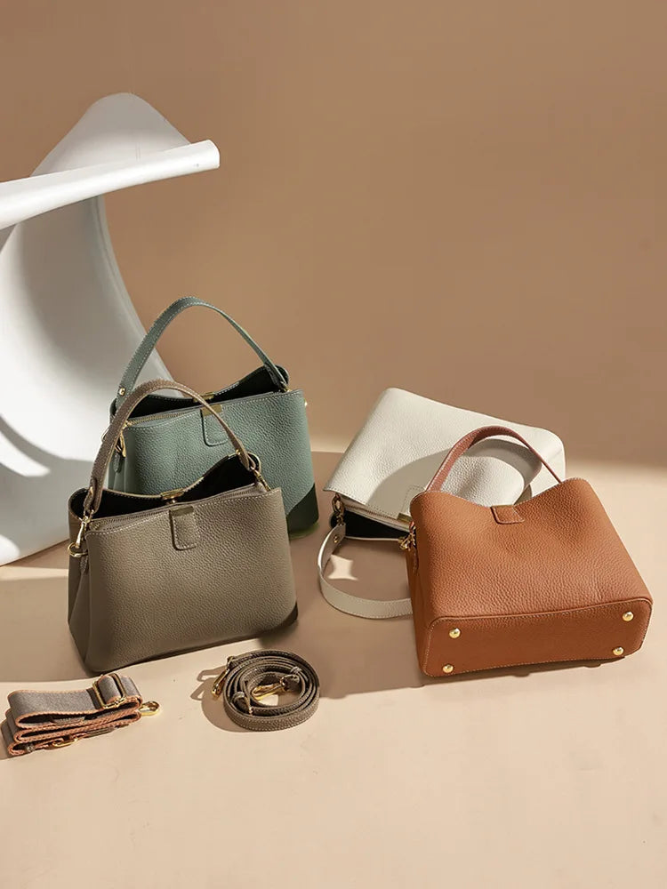 100% couro genuíno das mulheres crossbody saco 2025 verão feminino bolsa de ombro design luxo bolsa telefone maquiagem saco commuter