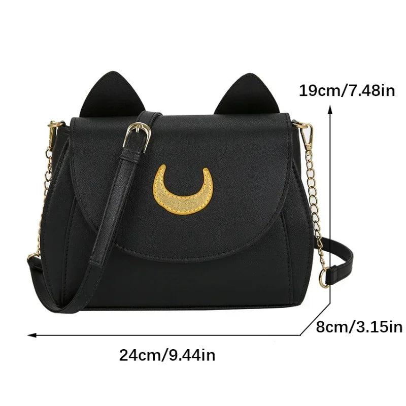 Bolsa Luna NOIR — Compacta, leve e sofisticada