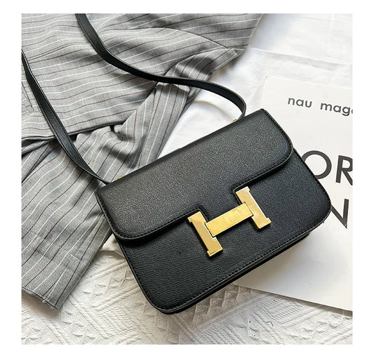 Bolsa Claire NOIR — Tote médio com linhas limpas