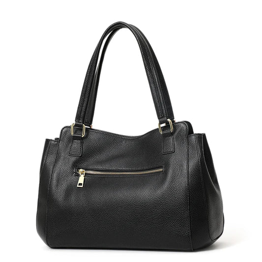 Aidrani NOIR Bag — Elegant structure in soft leather